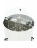 4-frame diagonal manual honey extractor, Ø600, universal basket, with a stainless valve - MINIMA